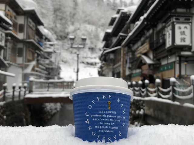 【山形】絶景！！銀山温泉の雪景色❄️