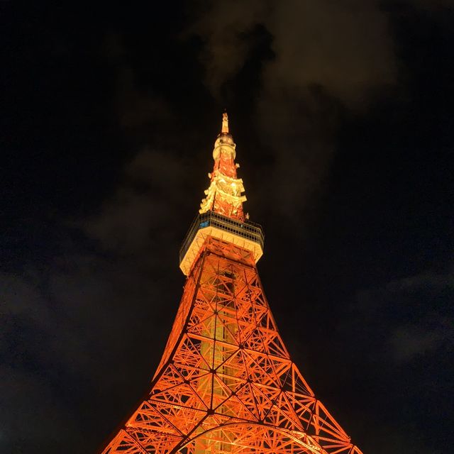 Tokyo Tower at twilight 