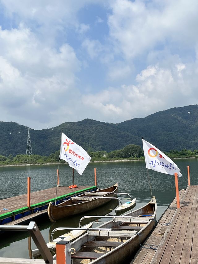 춘천의 베네치아 '킹카누 나루터'에서 🛶