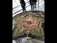 มาชิลชมวิวสวนมุมสูงจาก Goryokaku Tower