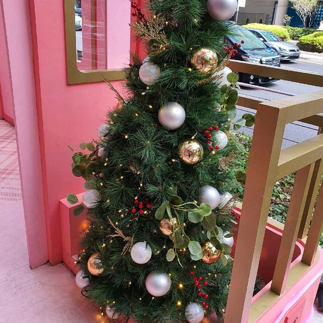 Christmas Train Station at Orchard Central