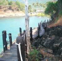 ทางเดินไม้ริมผา@เกาะช้าง