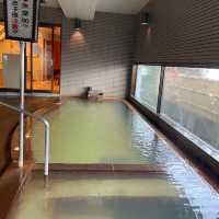 鉄分多めの100%天然温泉♨️