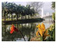 ; Morning stroll at Taman Tasik Titiwangsa.🍃