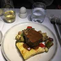 Business Class on Singapore Airlines 