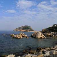 石澳海灘、石澳村~馬卡龍色系的小屋
