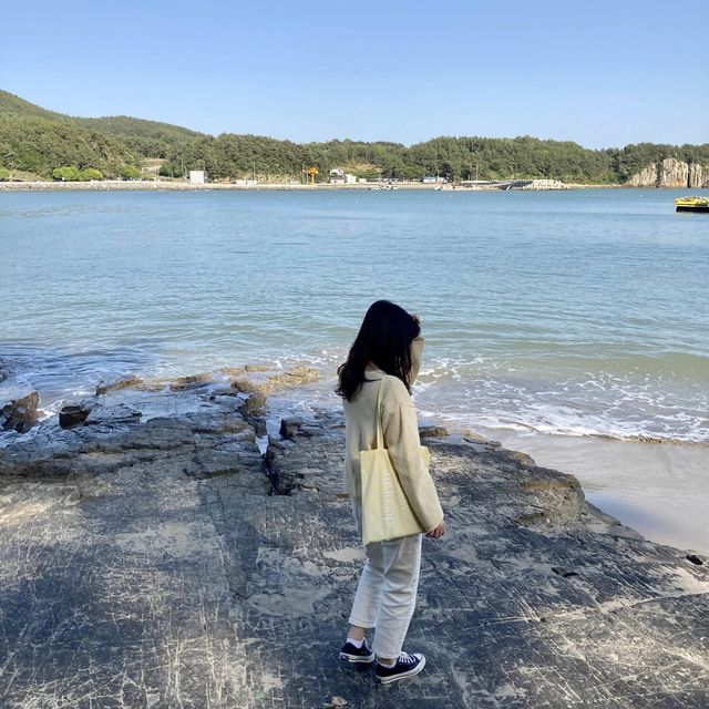 산책하고 사진찍기 좋은 고성 상족암군립공원