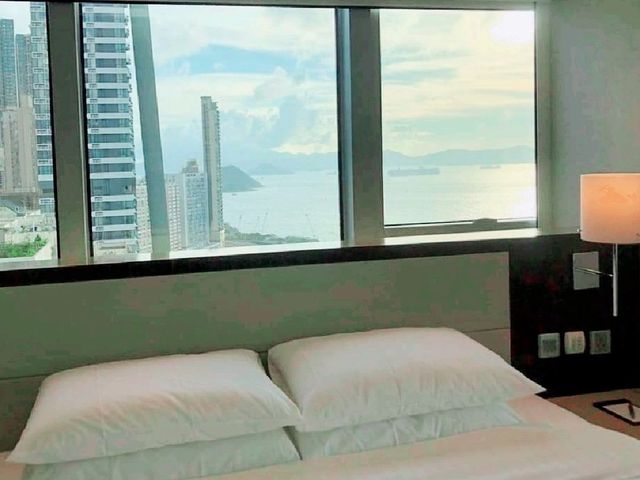 抵住港島Marriott海景洒店🌊😍性價比高🌴🌴