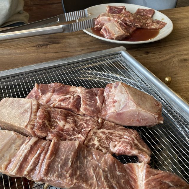 포천왔으면 이동갈비 먹어야죠? 강을 보며 고기먹는 곳😭