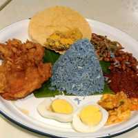Blue Pea Nasi Lemak 