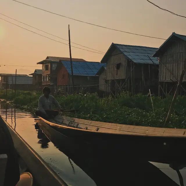 인레호수 일출 🚣‍♂️ 미얀마 관광