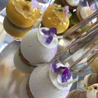 The Lounge at JW Marriott HK - afternoon tea