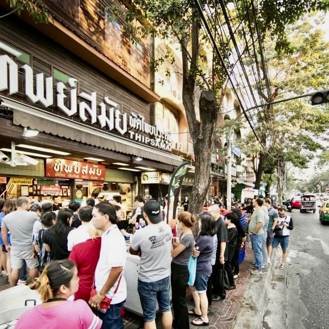 Street Food in the old Bangkok city 