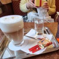 The iconic cafe near Vienna Opera House