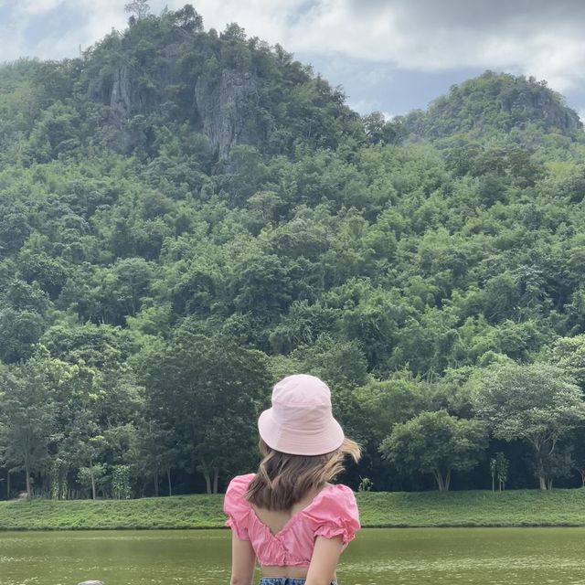 แวะถ่ายรูปสวยๆวิวภูเขาที่ คีรีมันตรา กาญจนบุรี ✨🍃