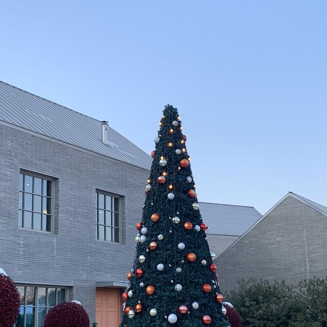 커다란 크리스마스 트리와 함께 행복한 연말을 🎄