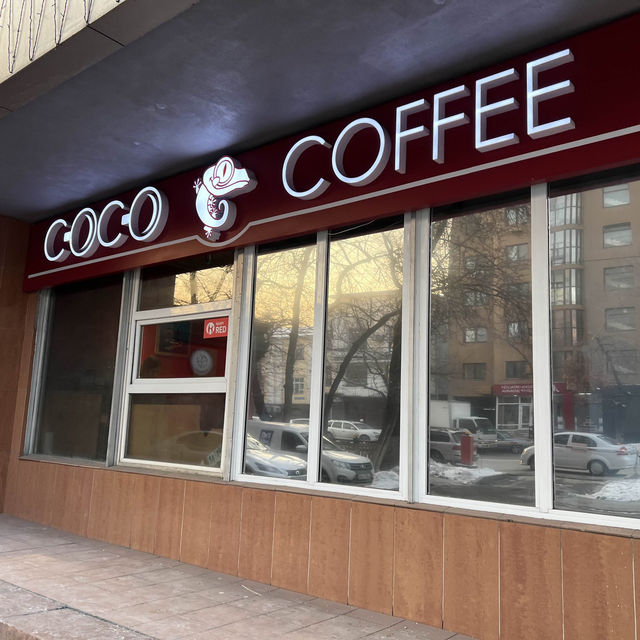 Coco Coffee ร้านกาแฟเล็กๆในตึก