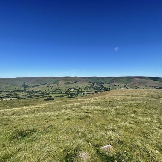 曼徹斯特出發peak district Mam Tor行山 簡易路線小朋友都行到