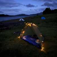 Camping at Loch Doon 🏴󠁧󠁢󠁳󠁣󠁴󠁿