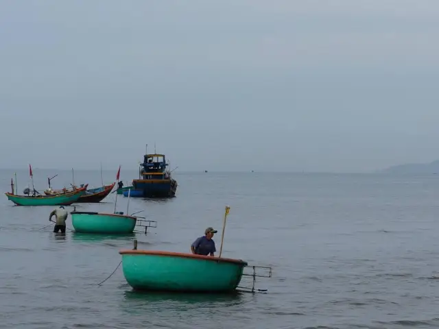 Colourful Fishing Boats and Fresh Seafood