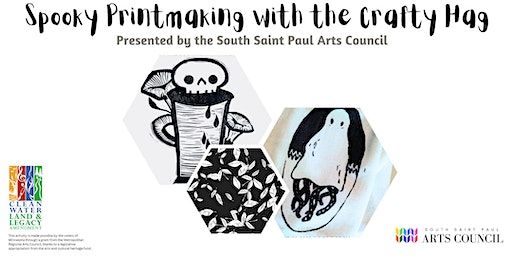 Spooky Printmaking with the Crafty Hag | Clark-Grace United Church of Christ