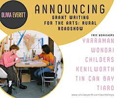 Grant Writing for the Arts Workshop: Kenilworth | Kenilworth Showgrounds (Kenilworth Public Hall)