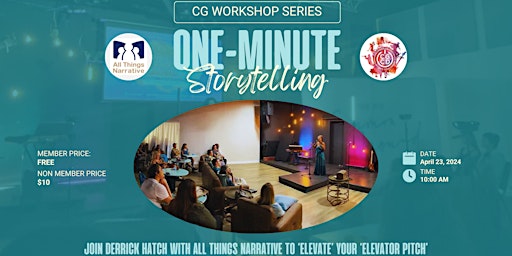 One-Minute Storytelling | Venue at 1201