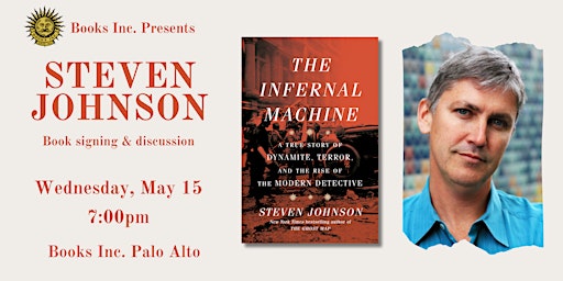 STEVEN JOHNSON at Books Inc. Palo Alto | Books Inc.