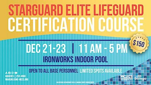 StarGuard Elite Lifeguard Blended Learning Certification Course | Iwakuni