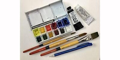 BEGINNING WATERCOLOR - BASICS-PART I. Monday 6:00-8:30pm, Mar. 3rd | pARTiculars Art Gallery and Teaching Studio