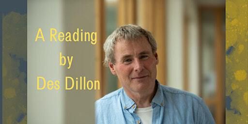 A reading from poet and playwright Des Dillon. | New Chapter Books
