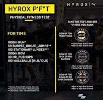HYROX P'F'T" at CrossFit Mokena: HYROX Physical Fitness Test | 8412 W 191st St