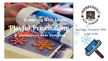 Playful Printmaking Workshop | Irondequoit Beer Company