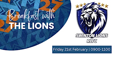 Breakfast with the Lions | Salford Civic Centre