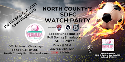 San Diego Football Club Watch Party | Bermuda Club