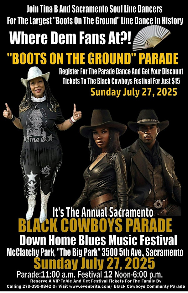 SACRAMENTO BLACK COWBOYS PARADE AND COMMUNITY FESTIVAL | McClatchy Park
