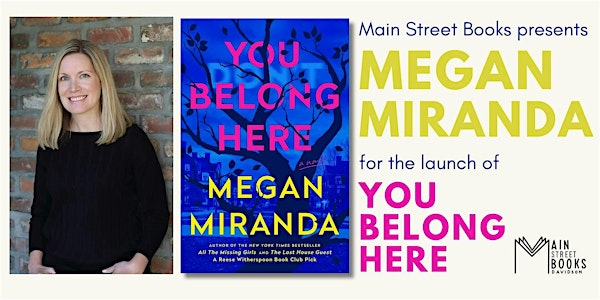 Megan Miranda: YOU BELONG HERE | The Town of Davidson Town Hall Auditorium