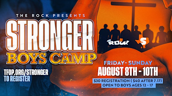 Stronger Boys Camp 2025 | Carolina Creek | Camps & Retreat Center