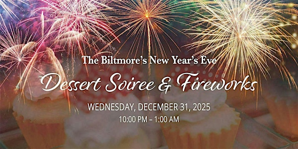 The Biltmore New Year's Eve  Dessert Soiree & Fireworks | Biltmore Hotel Miami Coral Gables