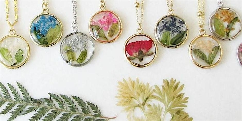 Botanical Resin Jewelry Making | Harry P. Leu Gardens