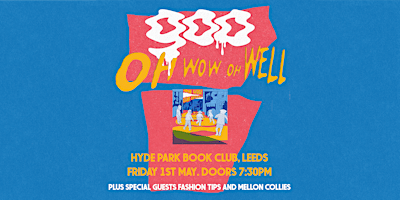 Goo Album Launch at Hyde Park Book Club, Leeds | Hyde Park Book Club
