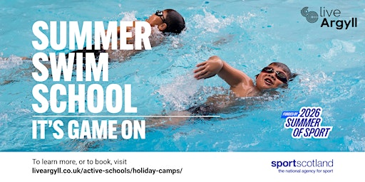 Campbeltown Swim School 20th - 22nd July - 2026 Summer of Sport | Aqualibrium Avenue