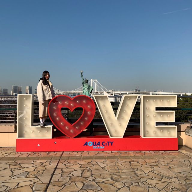 도쿄에 자유의 여신상이 있다고 ? 🗽