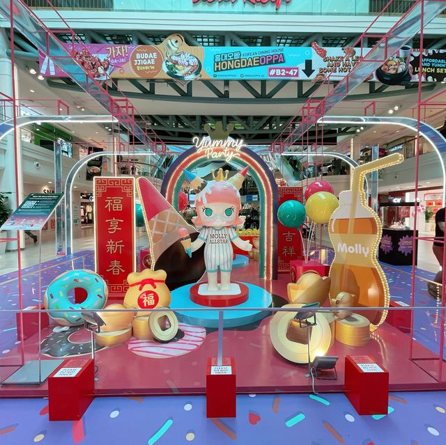 Molly themed 3D Chinese New Year deco 