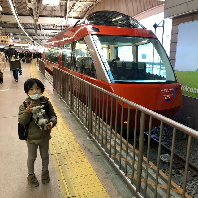 湯本駅の箱根カフェ スイーツショップで子鉄とゆっくり