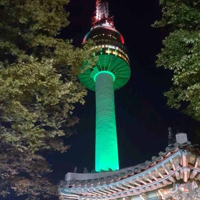 N Seoul Tower night view