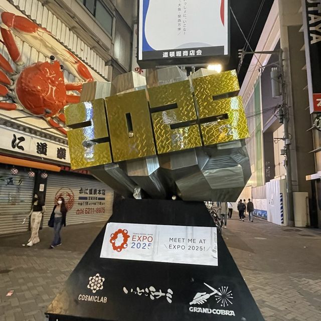 大阪来たらやっぱりここやで‼︎🌟道頓堀✨✨