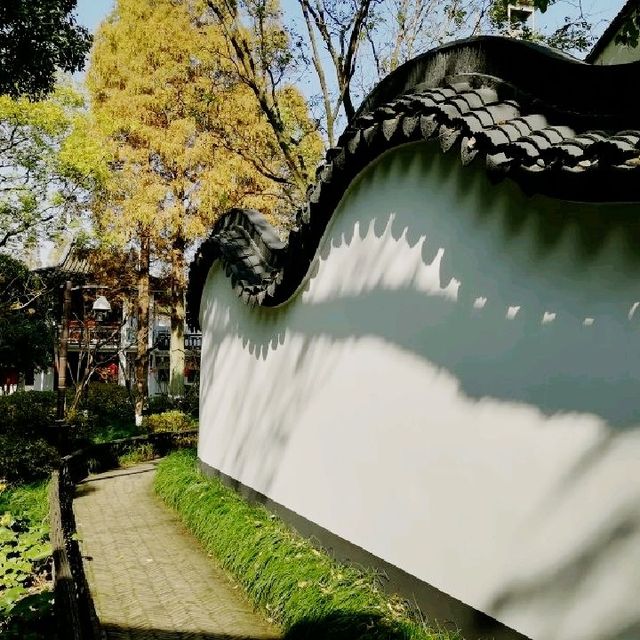 【上海】市郊外「古鎮✨朱家角」にある「課植園」🌳