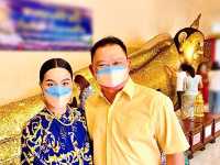 กราบพระนอน(ตะแคงซ้าย) องค์ใหญ่สุดในไทย