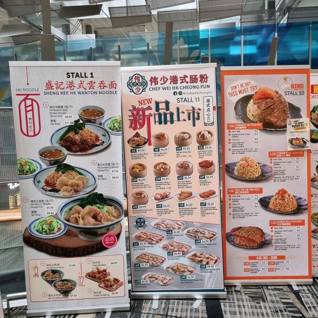The Local Food Street In T3 Transit